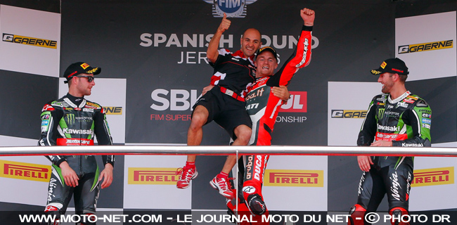 Rea, Davies et Sykes - WSBK Espagne (12/13) : Déclarations des pilotes World Superbike à Jerez