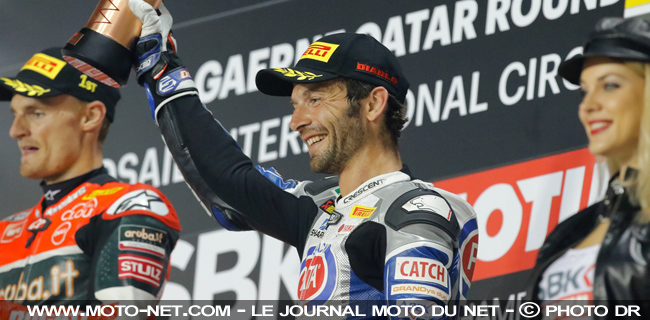 Davies et Guintoli - Déclarations des pilotes World Superbike à Losail