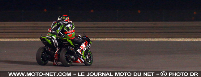 Rea et Sykes - WSBK Qatar (2) : Davies termine l'année en beauté