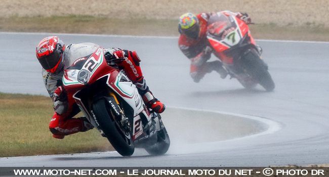  Camier et Davies - WSBK Allemagne (10 sur 13) Déclarations des pilotes World Superbike au Lausitzring