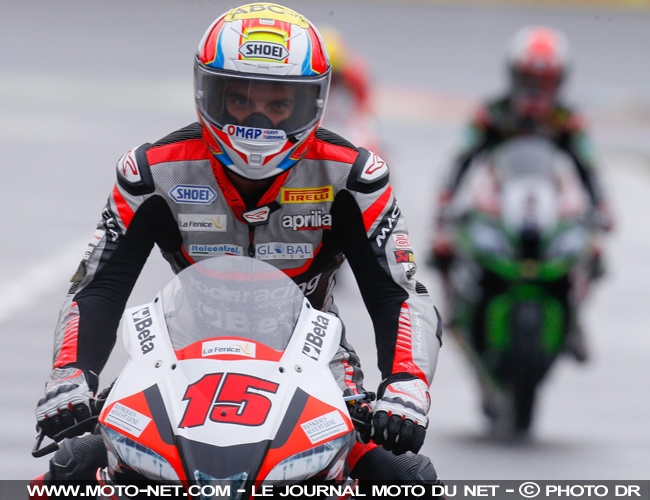 Alex de Angelis - WSBK Allemagne (10 sur 13) Déclarations des pilotes World Superbike au Lausitzring