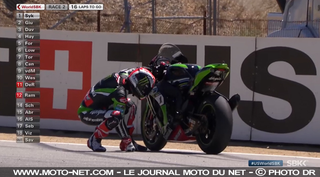 Jonathan Rea dans la légende du World Superbike