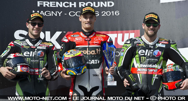 Rea, Davies et Sykes - Jonathan Rea dans la légende du World Superbike