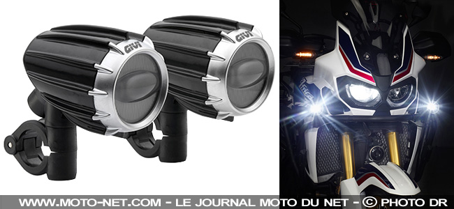 Coup de projecteurs sur les feux à LED additionnels S321 de Givi