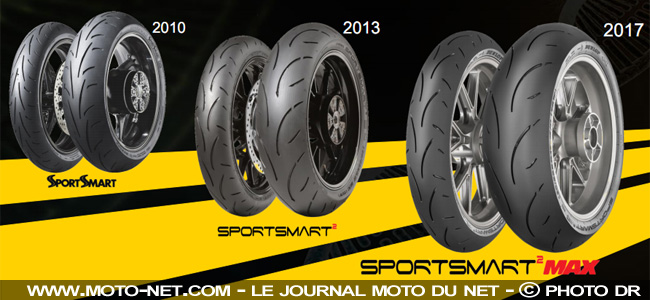 Essai du pneu moto Dunlop SportSmart 2 Max