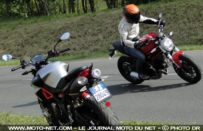  Duel Shiver 900 Vs Monster 797 : roadster sauce vénitienne ou bolognaise ? 