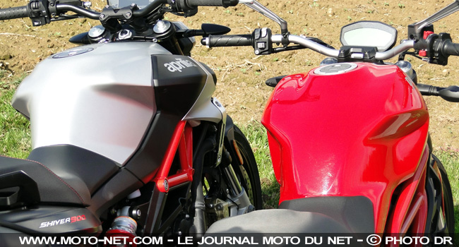  Duel Shiver 900 Vs Monster 797 : roadster sauce vénitienne ou bolognaise ? 