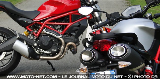  Duel Shiver 900 Vs Monster 797 : roadster sauce vénitienne ou bolognaise ? 