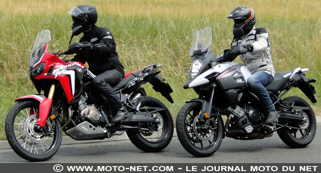 Africa twin vs v strom 1000 discount