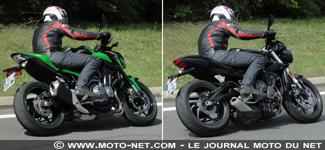  Duel Z900 Vs Street Triple S : un combat, deux chefs