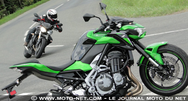  Duel Z900 Vs Street Triple S : un combat, deux chefs