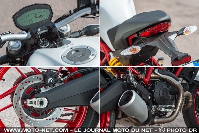 Essai Ducati Monster 797 : du plus et du moins