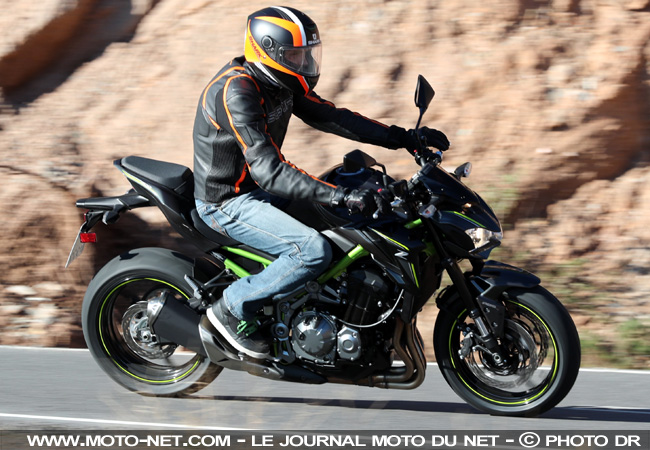 Essai Z900 : le roadster Kawasaki tout neuf, sans aides Essai Z900 : le roadster Kawasaki tout neuf, sans aides
