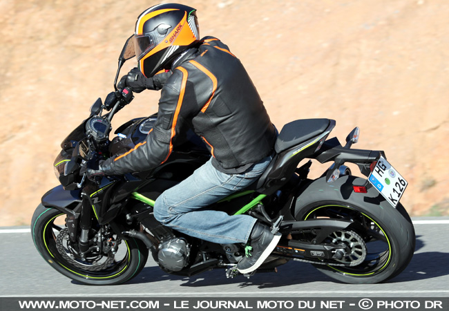 Essai Z900 : le roadster Kawasaki tout neuf, sans aides Essai Z900 : le roadster Kawasaki tout neuf, sans aides