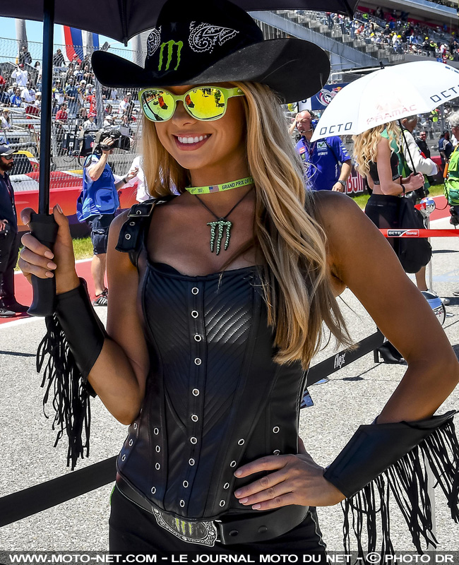 L'umbrella girl la plus sexy du GP des Amériques 2017