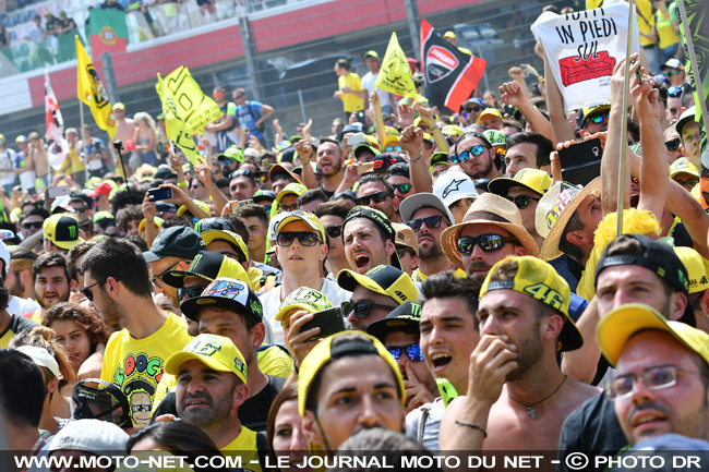 Grand Prix d'Italie MotoGP - Rossi : Je savais que les 23 tours seraient longs et difficiles