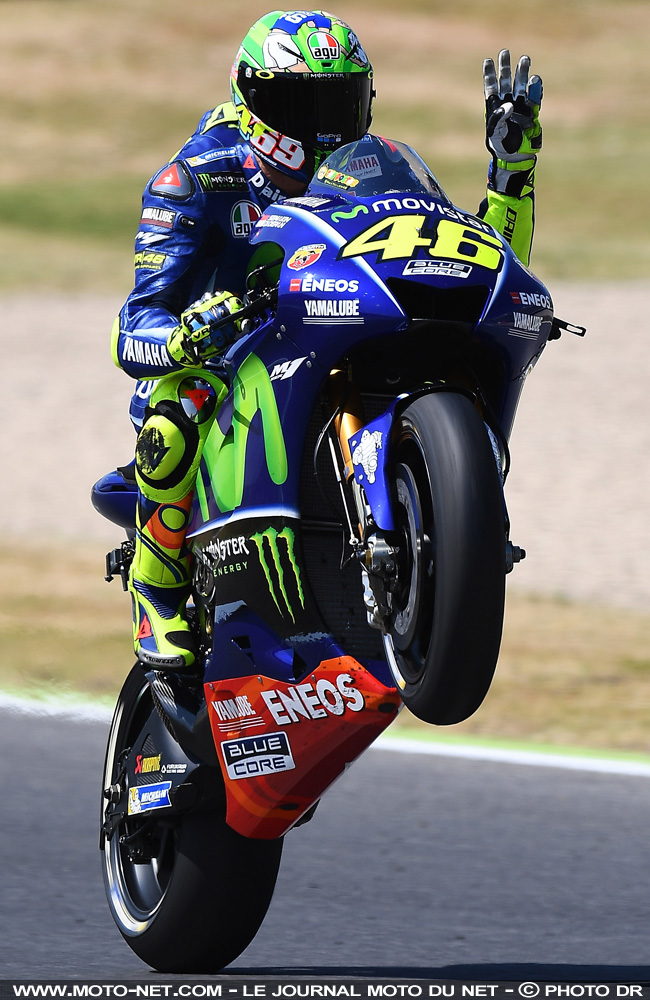 Grand Prix d'Italie MotoGP - Rossi : Je savais que les 23 tours seraient longs et difficiles