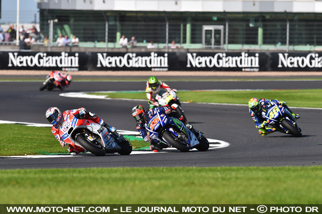 GP de Grande-Bretagne MotoGP 2017 : Dovizioso en tête du championnat du monde !