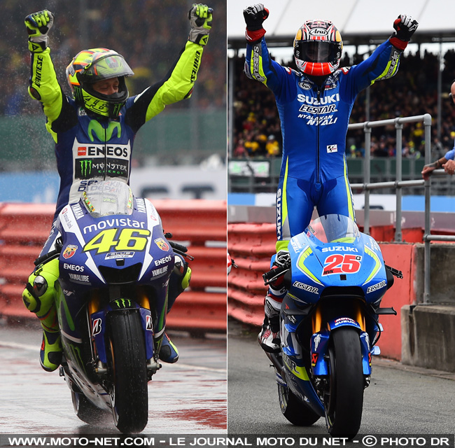 Rossi et Viñales très motivés pour le GP de Grande-Bretagne