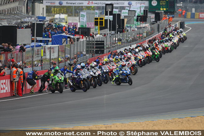 Galerie photo des 24H Motos : course (samedi)