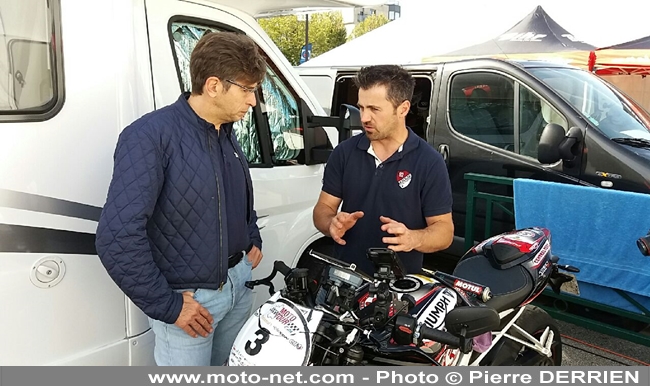 Les concurrents du (dernier ?) Moto Tour s'apprêtent à prendre le départ à Limoges Les concurrents du (dernier ?) Moto Tour s'apprêtent à prendre le départ à Limoges