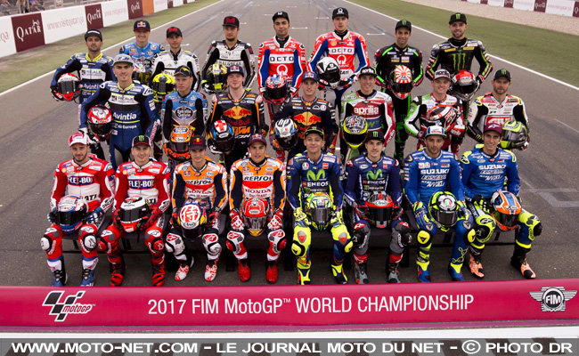 Pilotes MotoGP 2017