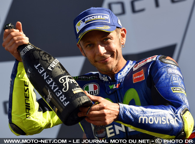 Blessé à la jambe, Rossi fera son maximum pour revenir le plus vite possible...