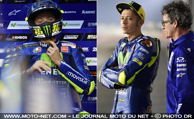 Blessé à la jambe, Rossi fera son maximum pour revenir le plus vite possible...