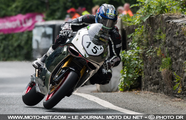 Tourist Trophy 2017 : John McGuinness ne sera pas le n°1