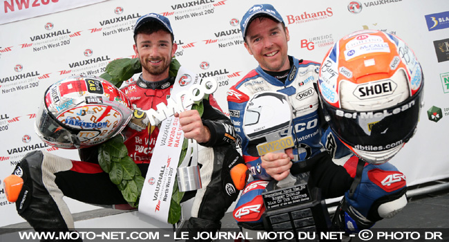 North West 200 2017 : Irwin et Ducati battent les stars Seeley et BMW
