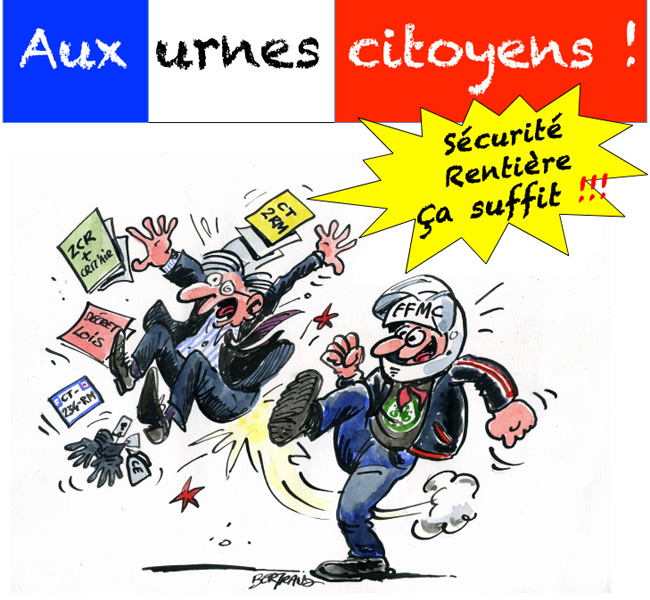 Manif le 20 avril : la FFMC Paris s'invite dans la campagne présidentielle