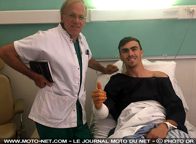 Loris Baz opéré du syndrome des loges