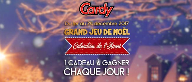 Noël motard : un cadeau par jour avec le calendrier de l'avent Cardy
