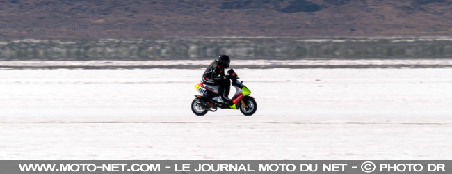  Série de records de vitesse pour les scooters Malossi-Benelli-Pirelli
