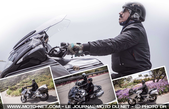 Sands prépare une moto BMW R1200RT pour son pote Kiedis