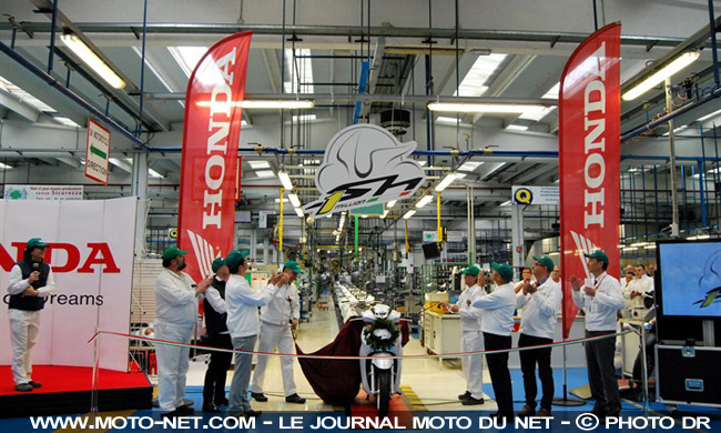 Un million de scooters SH produit à l'usine Honda d'Atessa (Italie)