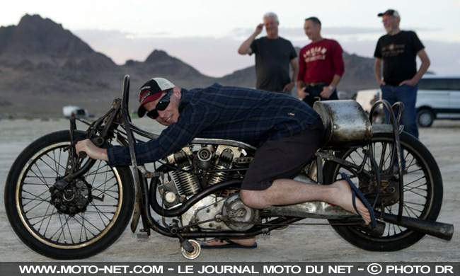 Bonneville Speed Week 2017 : Indian et Munro réunis, 50 ans plus tard