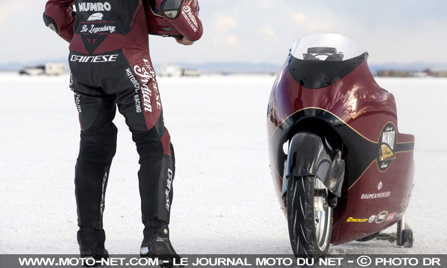 Bonneville Speed Week 2017 : Indian et Munro réunis, 50 ans plus tard