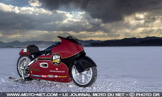 Bonneville Speed Week 2017 : Indian et Munro réunis, 50 ans plus tard