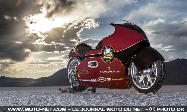 Bonneville Speed Week 2017 : Indian et Munro réunis, 50 ans plus tard