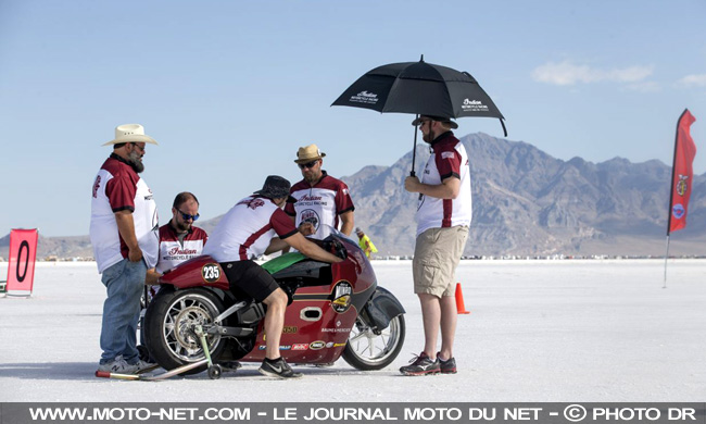 Bonneville Speed Week 2017 : Indian et Munro réunis, 50 ans plus tard