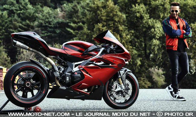[Vidéo] MV Agusta et Lewis Hamilton remettent ça, avec la F4 LH44