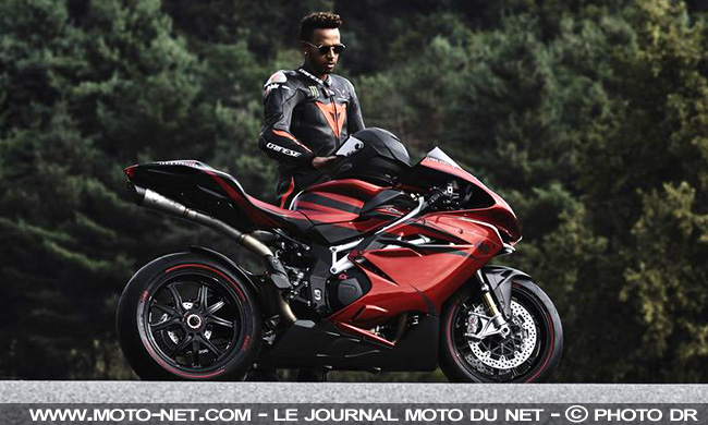[Vidéo] MV Agusta et Lewis Hamilton remettent ça, avec la F4 LH44