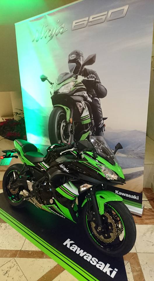 En direct de notre essai de la nouvelle Kawasaki Ninja 650