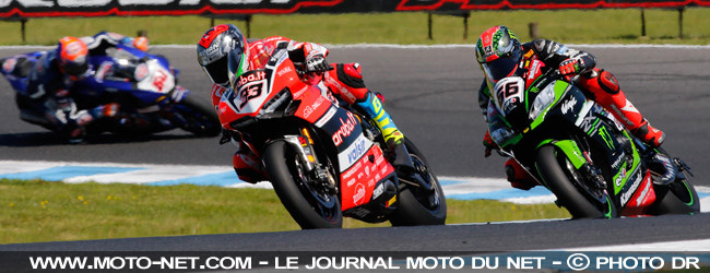 WSBK Australie (2) : Rea fait de nouveau plier Davies