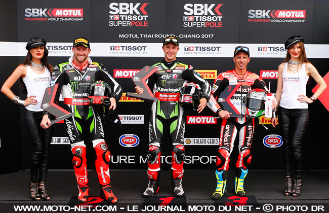 Superpole Buriram : nouveau record et nouvelle pole pour Rea 