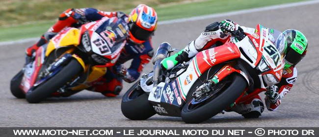 WSBK Aragon (2) : Davies déboulonne Rea du haut du podium