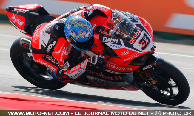 WSBK Italie (1) :  Sykes vainqueur d'une incroyable course à élimination(s)