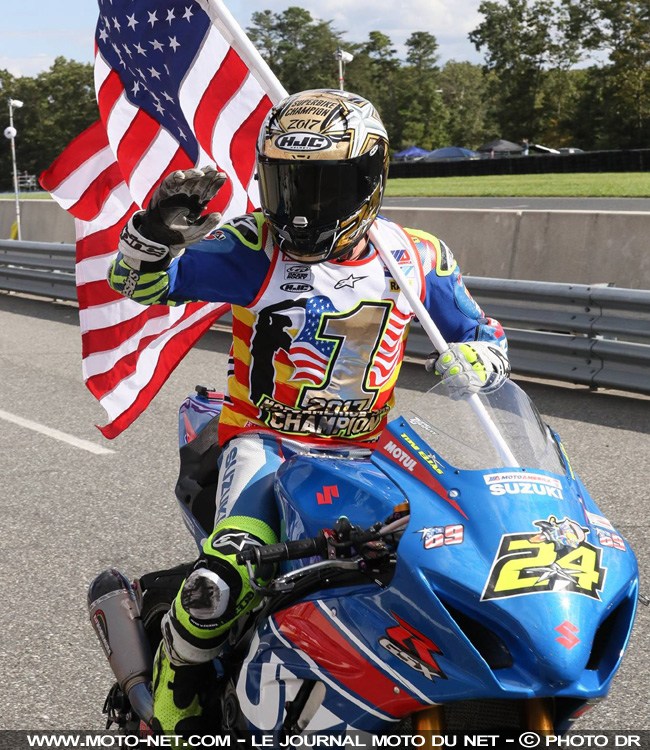 Moto America 2017 : Elias champion US sur la nouvelle GSX-R1000R