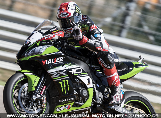  Tests WSBK à Aragon : les Kawasaki remportent les prolongations<br />
